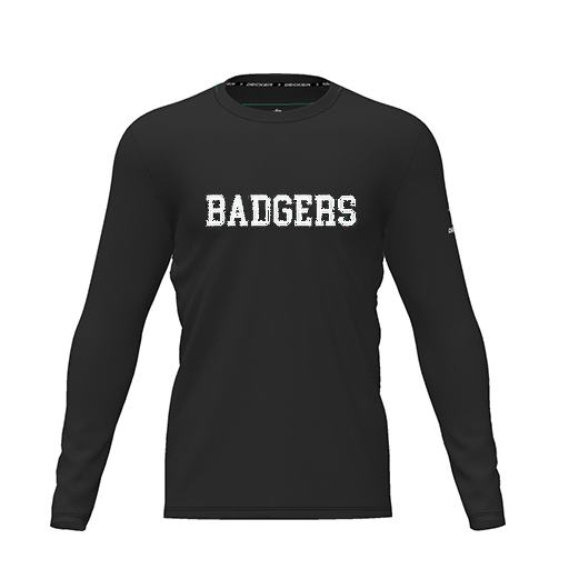 [FTLCDFBK-YXS-LOGO2] Dri Fit Performance T-Shirt (Youth XS, Black, Logo 2, Long Sleeve)