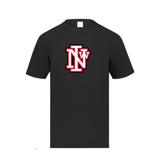 [2790.080.S-LOGO1] Men's Smooth Sport T-Shirt (Adult S, Black, Logo 1)