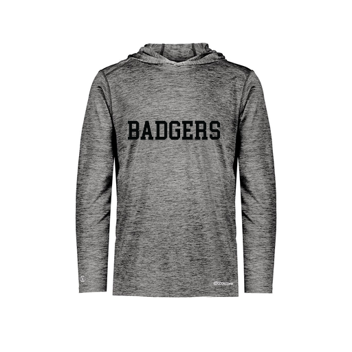 [FOLHCGBK-YS-LOGO2] Decker Youth Charge Hoodie (Youth S, Black, Logo 2)