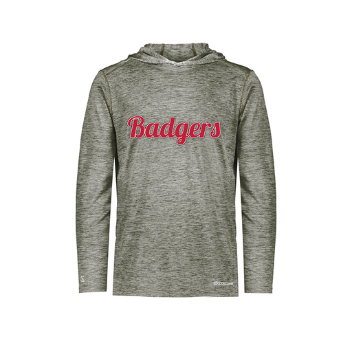 [CUS-DFW-CHGHOOD-PER-LSL-GRY-YS-LOGO3] Youth Charge Hoodie (Youth S, Gray, Logo 3)