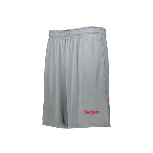 [229511.099.XS-LOGO3] Men's Swift Short (Adult XS, Silver, Logo 3)