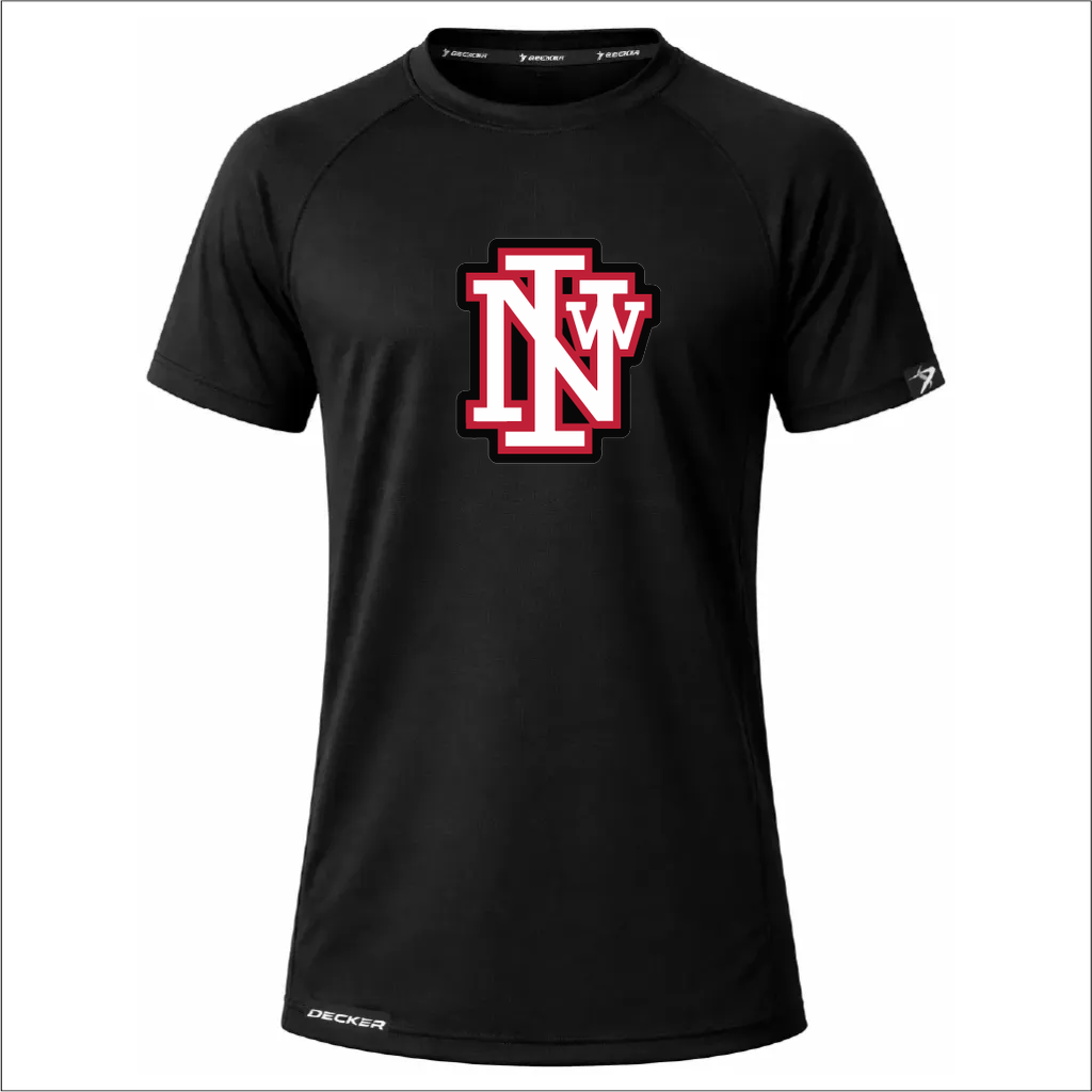 [FTSCPTBK-YXS-LOGO1] NEW Decker Performance T-Shirt (Black, Youth XS, Logo 1)